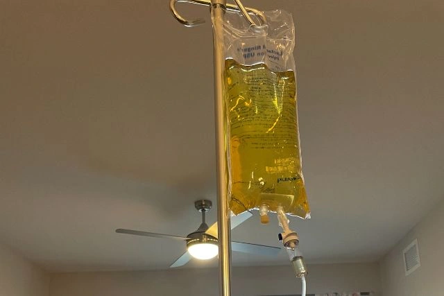 differences between IV fluids and drinking water